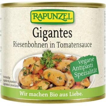 Alubiones Gigantes Bio en Lata con Salsa de Tomate, 230 g