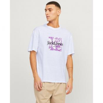 Blanco Brillante Camiseta Jack & Jones Lafayette