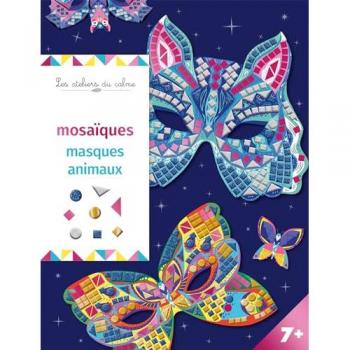 Mosaïques masques animaux