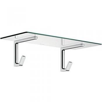 AXOR Universal Accessories Chrome Hook and Shelf