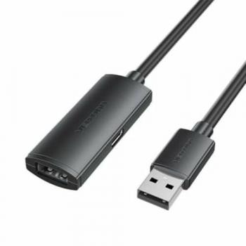 Cavo di Estensione USB 2.0 Attivo Vention – 480Mbps – Nero