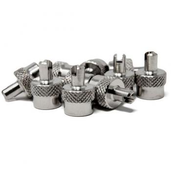 Kit de tapones para válvulas Schraeder (10 unidades)