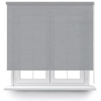 Persiana enrollable screen basic 5% color blanco perla 80x200cm