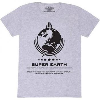 Helldivers 2 Unisex XXL Graues T-Shirt für Erwachsene