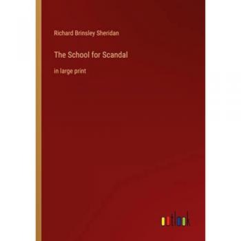 Sheridan, Richard Brinsley: The School for Scandal
