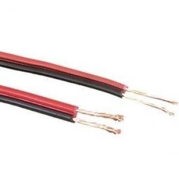 Pack de 100 metros de cable audio paralelo rojo/negro Electro Dh 49.062/0.50