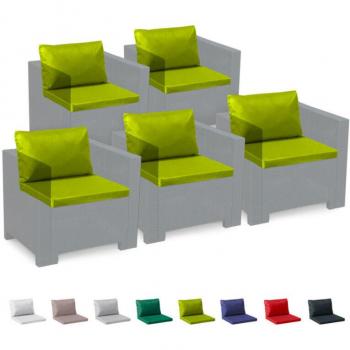 Bica Grand Soleil Lounge-Kissen Set wasserdicht