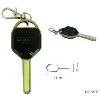 Torcia Portachiavi LED COB a Forma di Chiave Set da 2