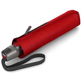 Knirps T.200 Duomatic Faltschirm rot
