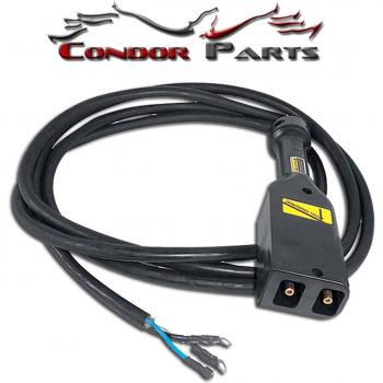 Condor 36V Powerwise Charger Connector with Wire for EZGO Medalist TXT Electric Golf Carts
