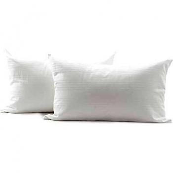 Set di Coppia Federe Cuscino Letto Antiacaro Zip 50X80 cm