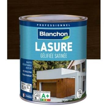 Chêne Rustique Lasure Gélifiée Blanchon – Résistance Externe – Finition Satinée – 1 L