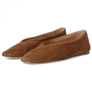Leni by Steve Madden – Chestnut Suede – 7.5 – Female Flats