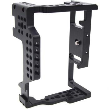 Soporte de cámara BEESCLOVER con zapata fría R60 para Sony A7II/A7III/A7SII/A7M3/A7RII