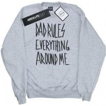 Disney Girls The Lion King Dad Rules Everything Sweatshirt 12-13 black
