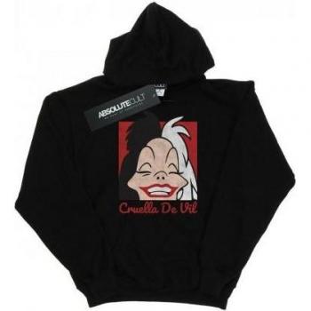 Hoodie noir pour filles Disney Cruella De Vil