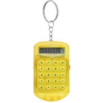 Bijou porte-clé avec calculatrice