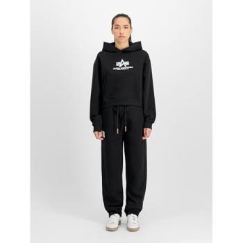 Alpha Industries Basic Hoodie BL PP W – Schwarzer Damen-Style