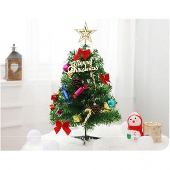 Festive Light-Up Christmas Tree Arrangement