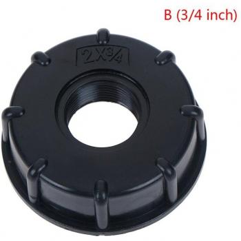 IBC Tank Connector with Black Thread for Home Garden