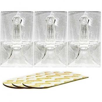 Rolson 61328 3-Pack Adhesive Hooks
