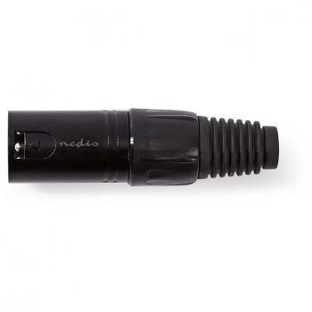 Conector XLR 3 Pines Macho Nedis
