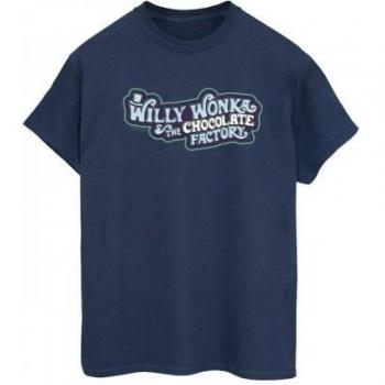 Willy Wonka Girls' Boyfriend T-Shirt XXL Grey