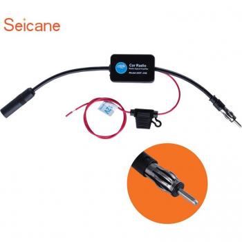 Antena de Coche Seicane 88-108Mhz con Amplificador de Metal Antiinterferencias