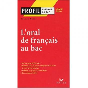 Profil D'Une Oeuvre: Oral De Francais Bac