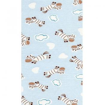 Couvre-matelas bébé en coton, imprimé – Berceau 98 × 74 cm