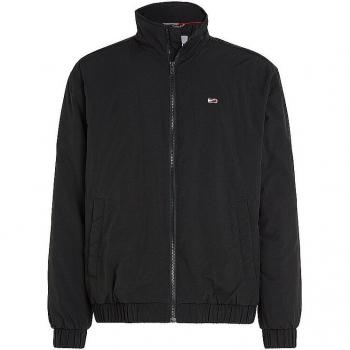 Tommy Jeans Men's Essential Padded Black Nylon Jacket