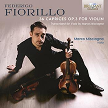 36 Caprices Op.3 pour Alto, Transcription de Fiorillo