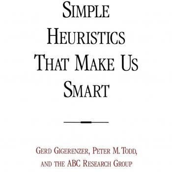 Gerd Gigerenzer Simple Heuristics That Make Us Smart (Evolution And Cognition)