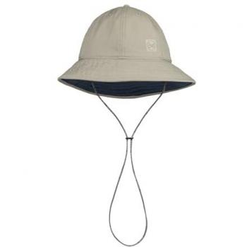 Chapeau Buff Nmad gris clair avec Protection UV