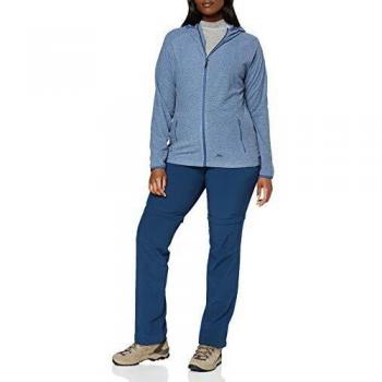 Trespass Jennings Leicht & Dünn Fleecejacke Damen – Blau – XL (140 g/m²)