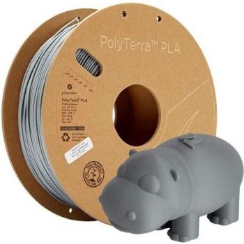 Filament PolyTerra PLA 1.75mm Gris Fossile 1Kg