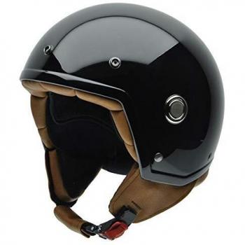 NZI 050271G445 Casco de Moto Tonup Negro Talla XS