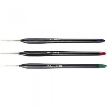 Set di Pennelli per Modellismo ZAHN 3 Parti Martora Rossa