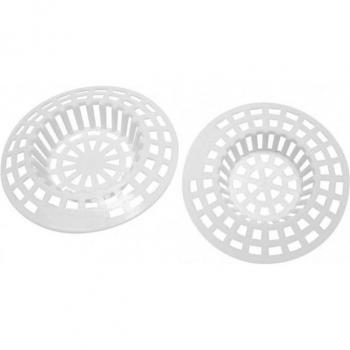 Probus Twin Size White Plastic Strainer Pack