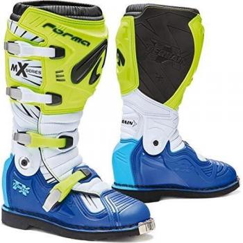 Forma MX-Stiefel Terrain TX EU-Standard Neongelb/weiß/blau