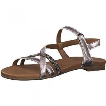 Damen‑Riemchensandale Tamaris Touch‑IT 38 – Sommer‑Modell in Rose Metallic