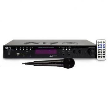 Amplificateur HIFI EA-2100-BT 2 x 50W STEREO/KARAOKE avec USB SD BT FM Micro