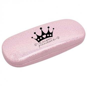 Couvre-Lunettes Rose Paillette – Motif Princesse