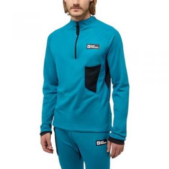 Maglietta Jack Wolfskin Expdn Octa A Maniche Lunghe Half Zip