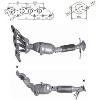 AS 20434: Katalysator für Ford