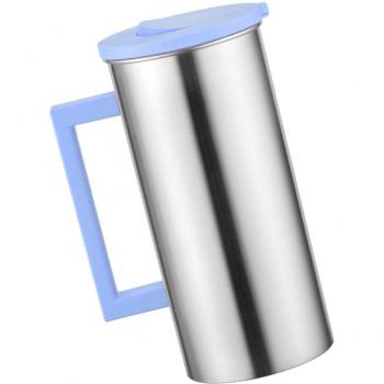Eco‑Friendly 1.8 L Stainless Steel Water & Juice Pitcher