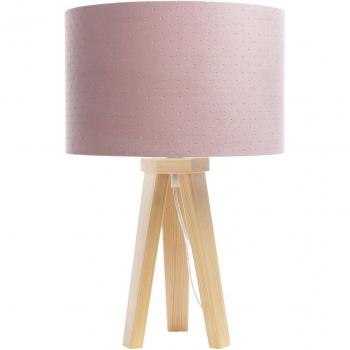 Maco Design Rosabelle Tripod Lamp (Pink / Natural)