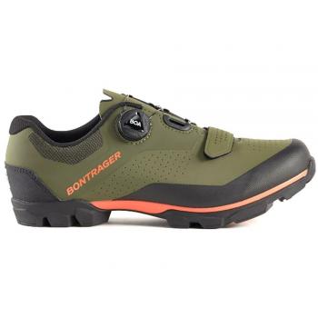Bontrager Foray Homme Kaki VTT Olive Grey/Radioactive Orange