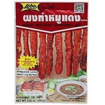 Condimento rojo para cerdo Lobo