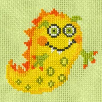 Bothy Threads Kreuzstich Yazz und die riesigen Monster